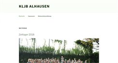 Desktop Screenshot of kljb-alhausen.de